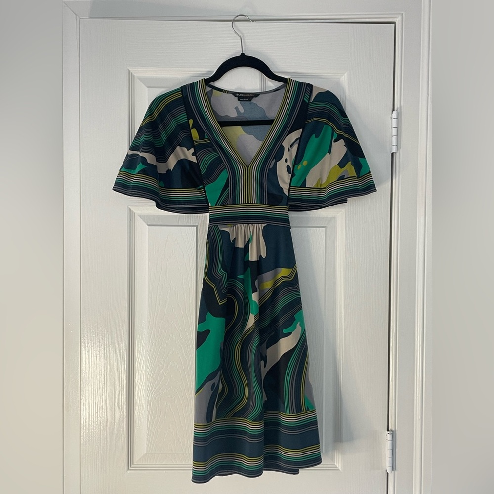 Jaw dropping printed mini dress